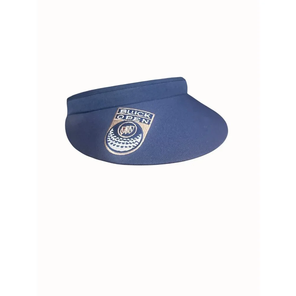 Town‎ Talk Buick Open Golf Visor Made In USA Blue & Green Terry Cloth
